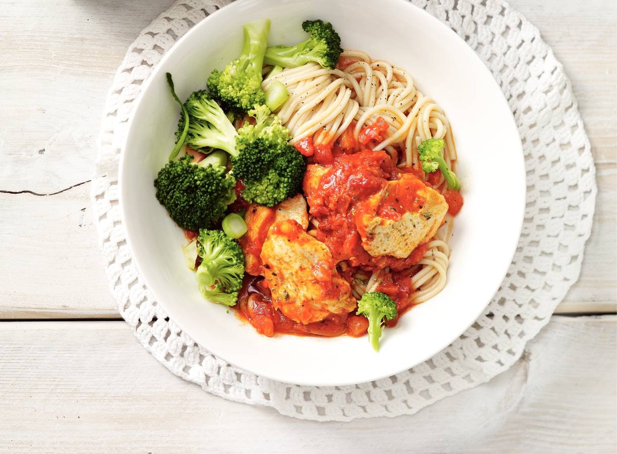 Italiaanse kipschotel met broccoli