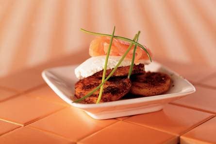 Amuse met aardappel