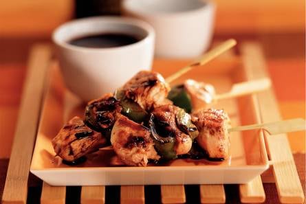 Kip-paprika yakitori