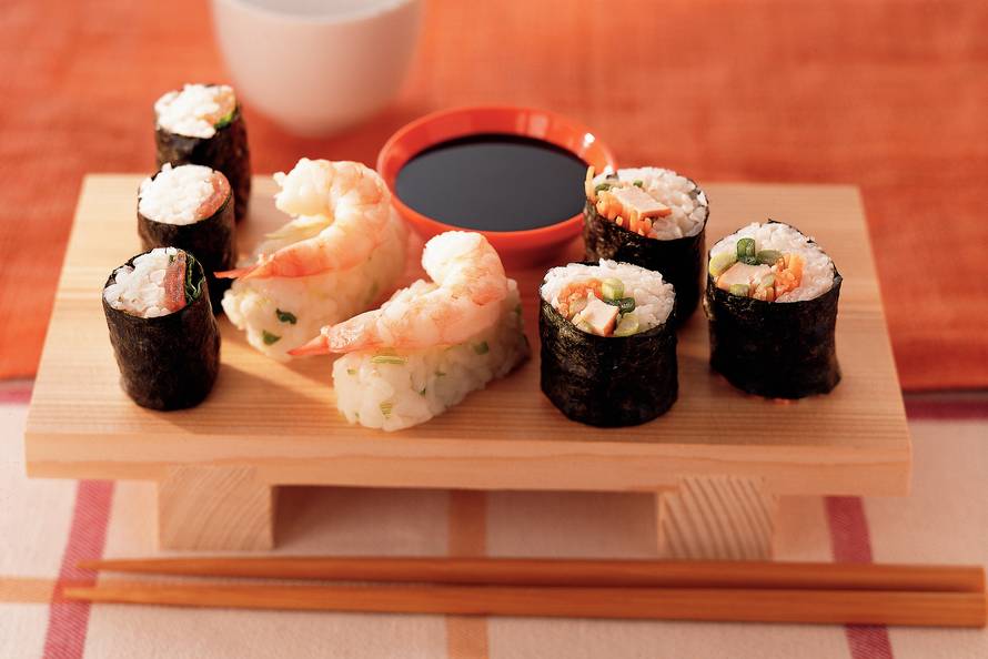 sushi maken nederlands