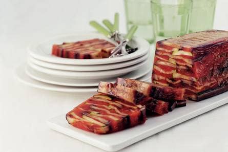 Mediterrane groenteterrine met kruiden