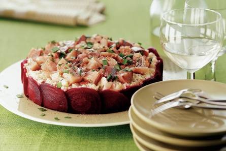 Huzarensalade met bietjes en haring