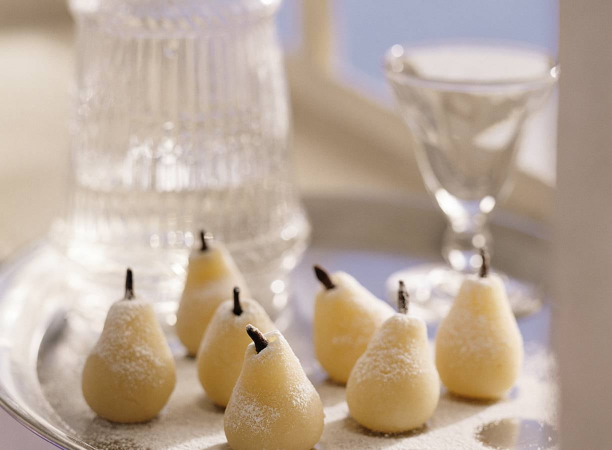Amandelspijspeertjes
