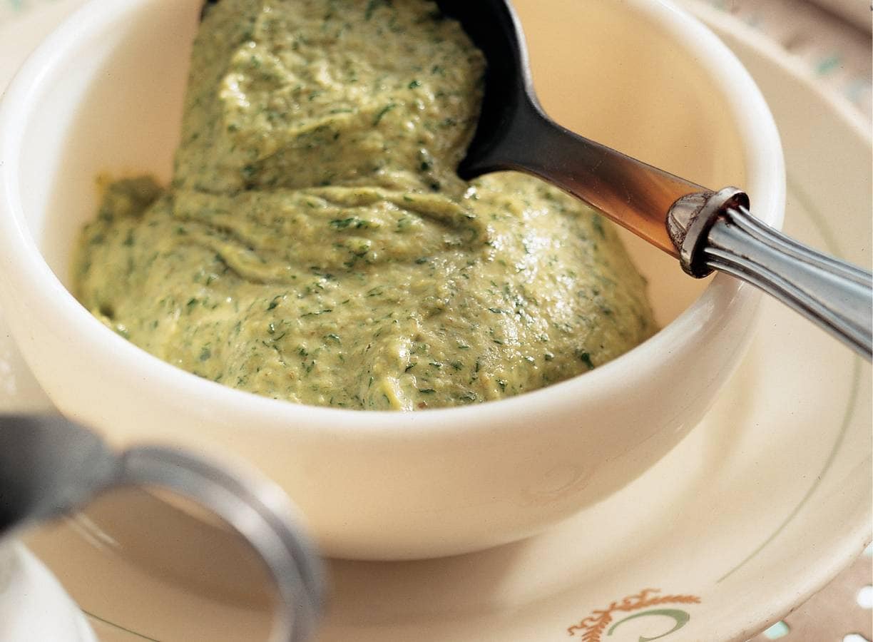 Groene saus uit Piemonte
