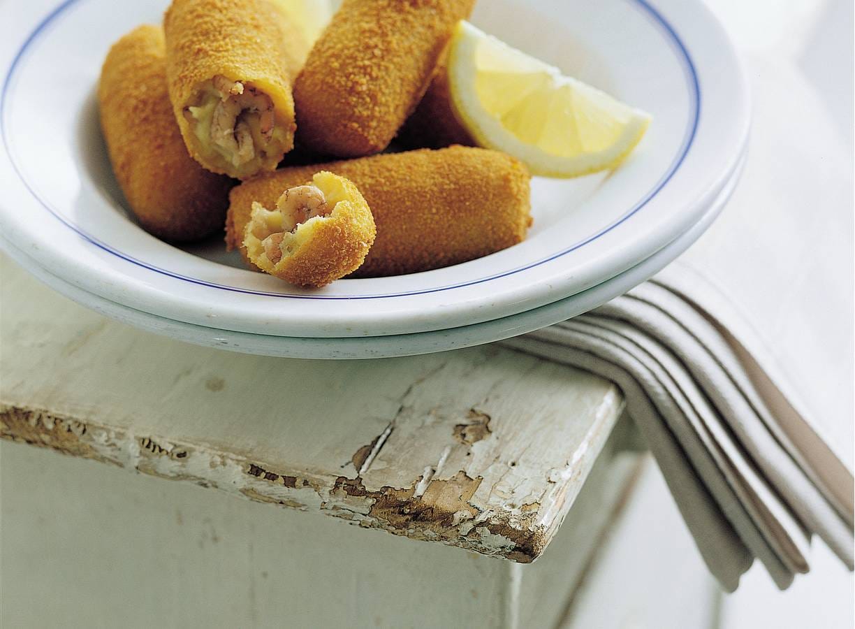 Garnalenkroketjes met gruyère