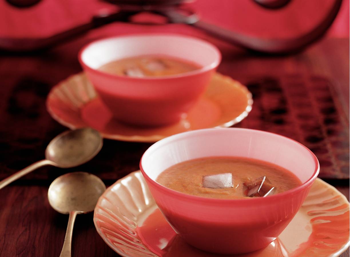 Gazpacho (koude groentesoep)