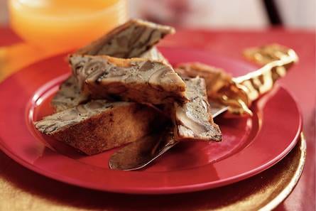 Tortilla met paddestoelen