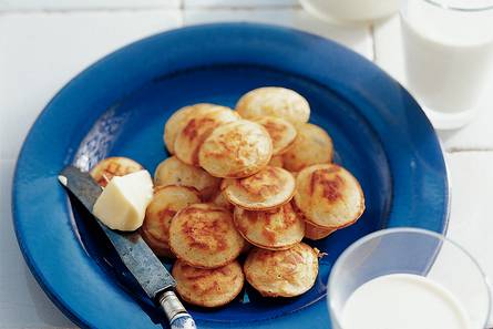 Hartige poffertjes met kaas