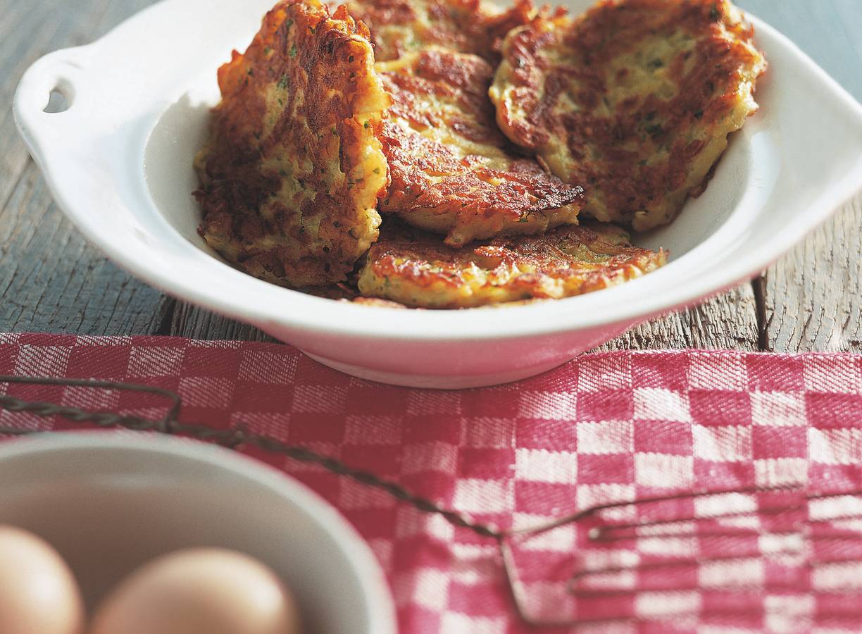 Geraspte aardappelkoekjes