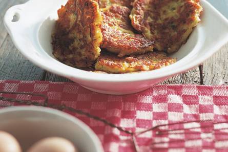 Geraspte aardappelkoekjes
