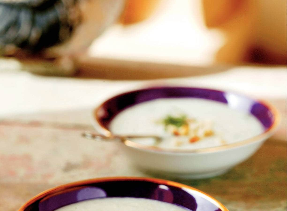 Koude yoghurtsoep