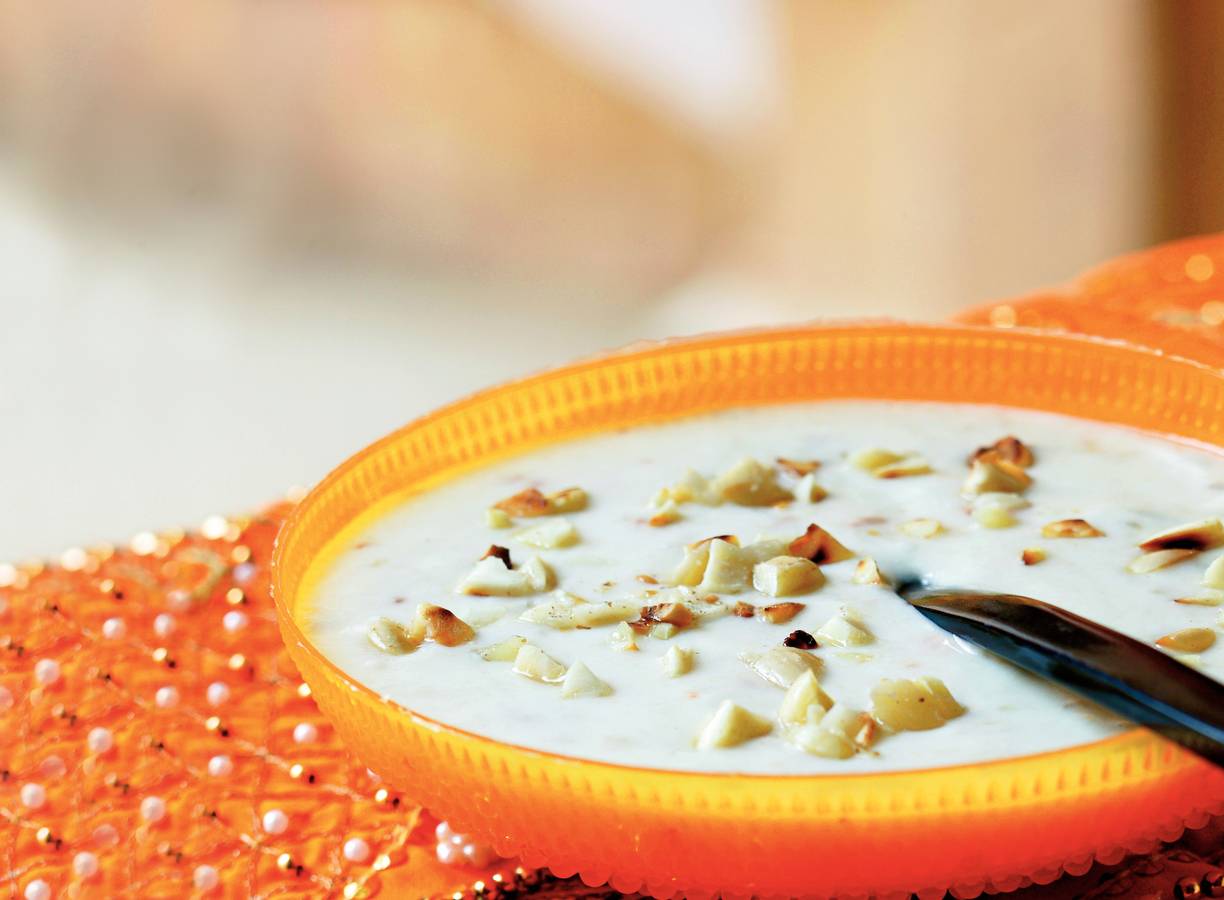 Yoghurt met banaan en chili