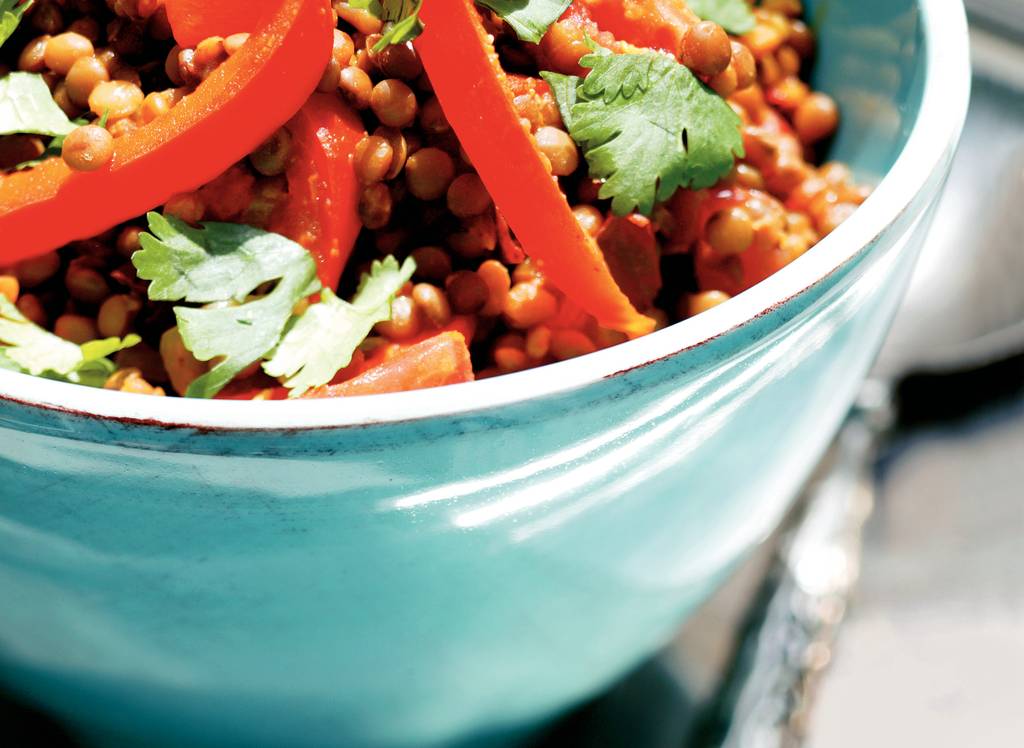 Kruidige linzencurry