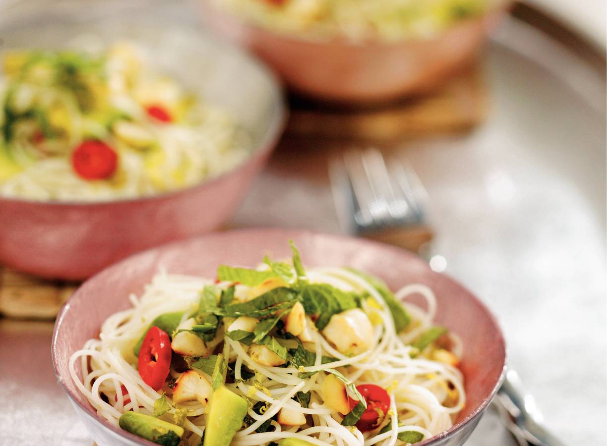 Australische salade met avocado