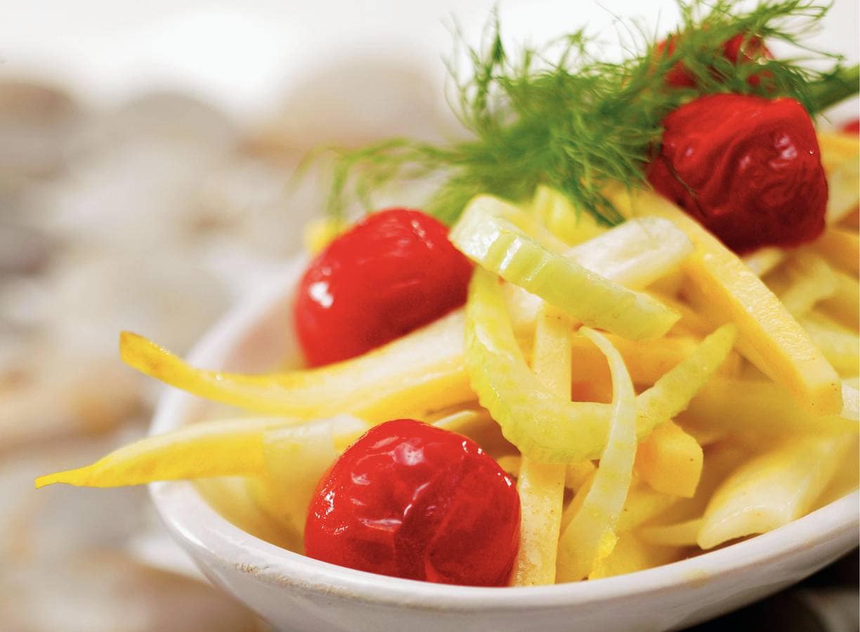 Witlof-venkelsalade met gruyère