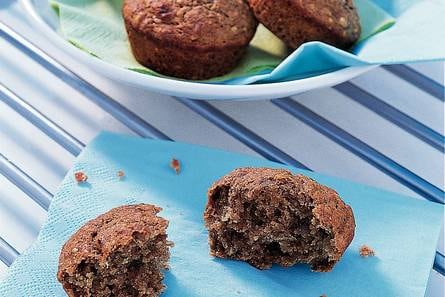 Bananenmuffin met walnoten