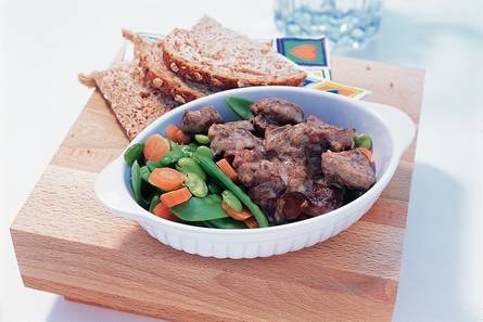 Snelle lamsragout