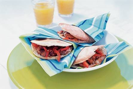 Shoarmabroodjes met sardines