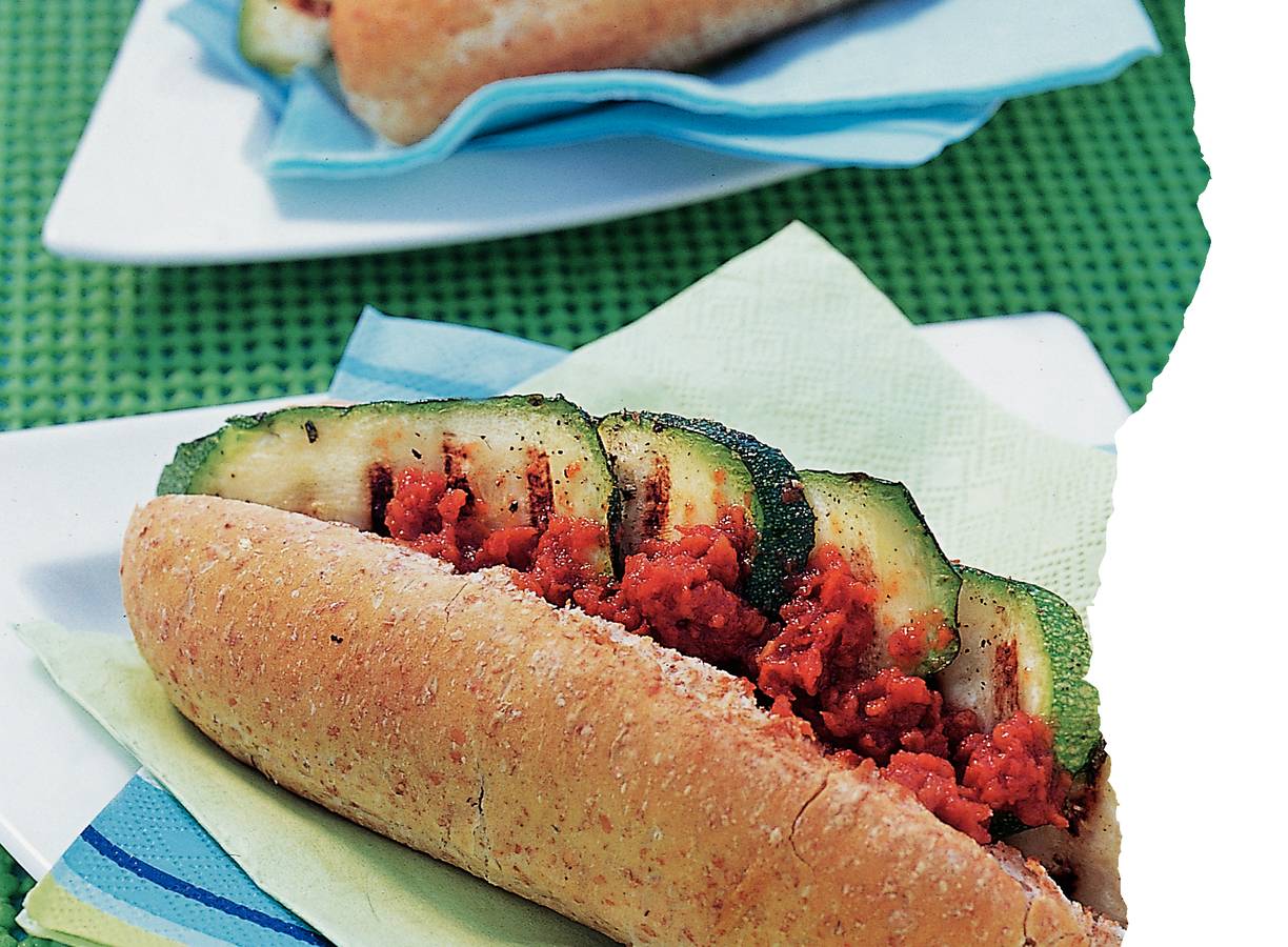 Broodje courgette