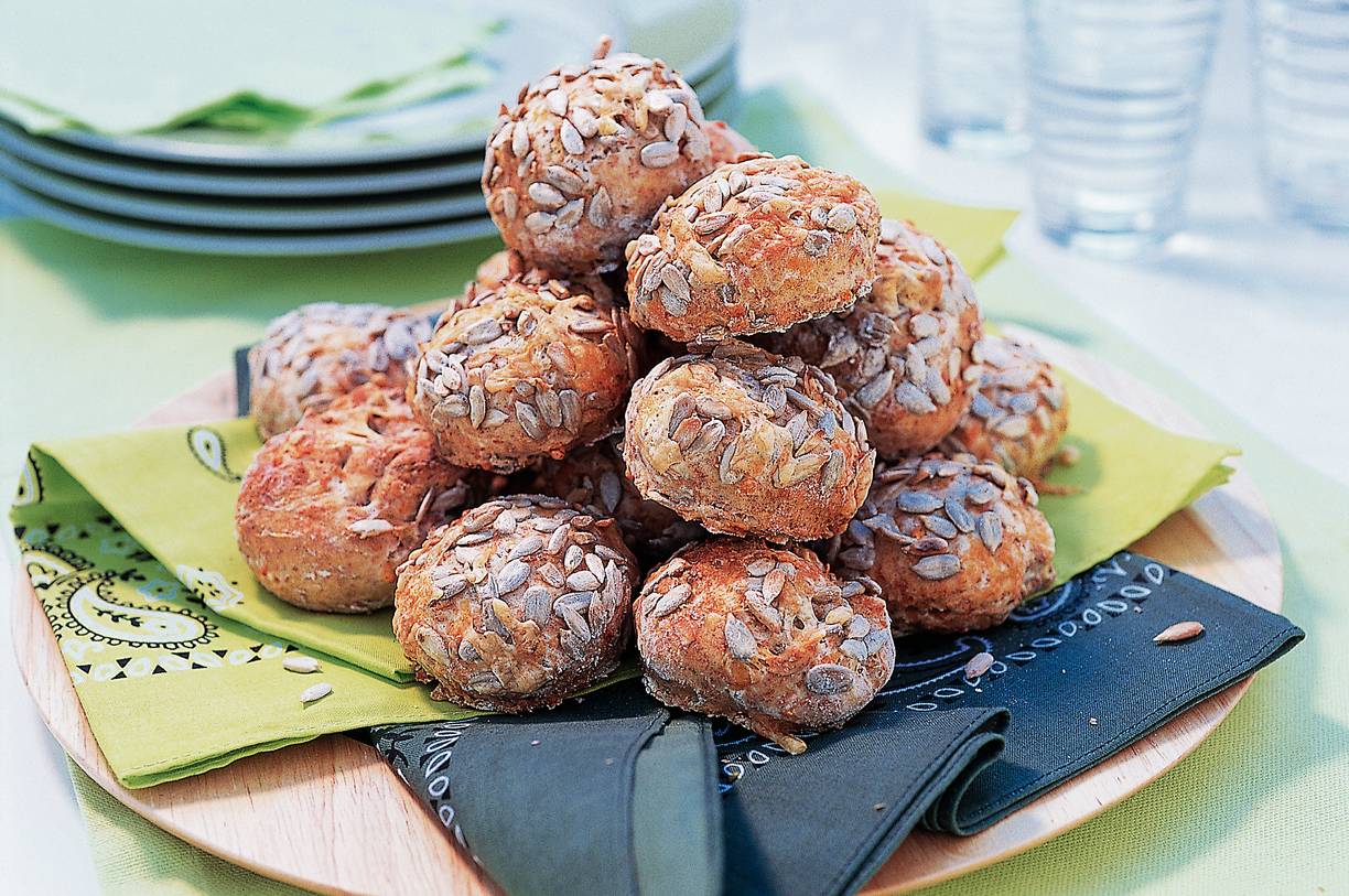 Scones met zonnebloempitten
