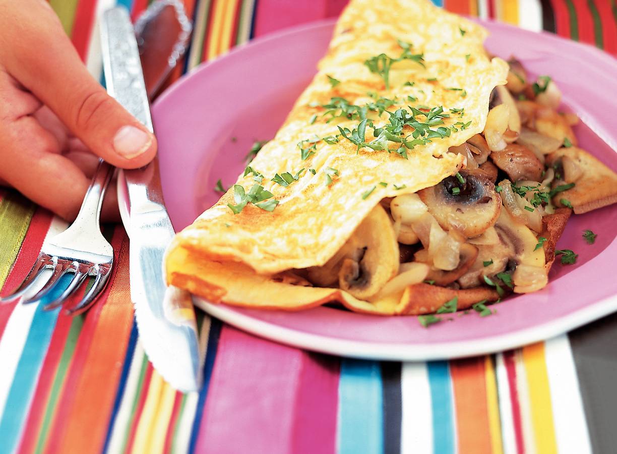 Paddestoelenomeletjes