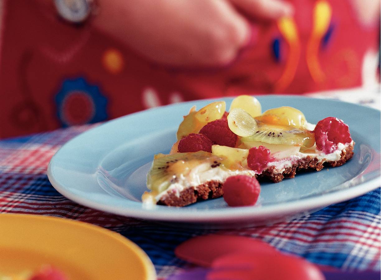Platte fruitkoek