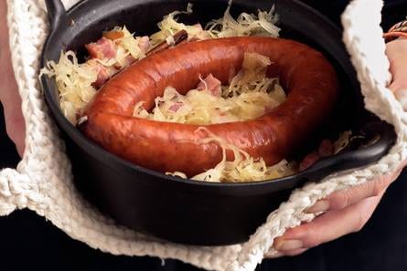 Zuurkool uit de oven