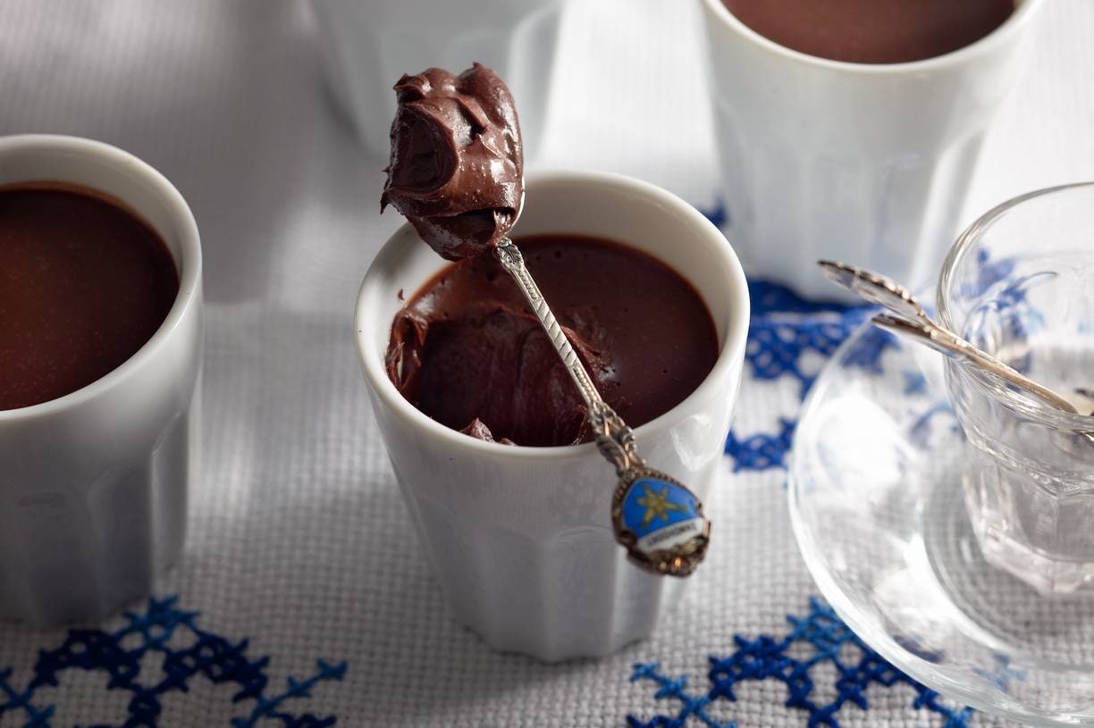 Chocoladekoffiepotjes