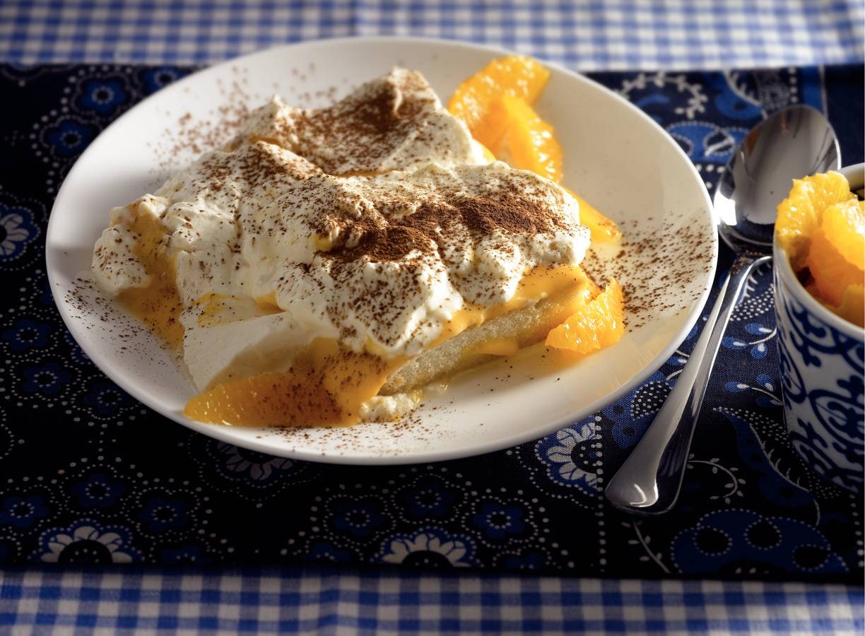 Nieuwe stijl tiramisu