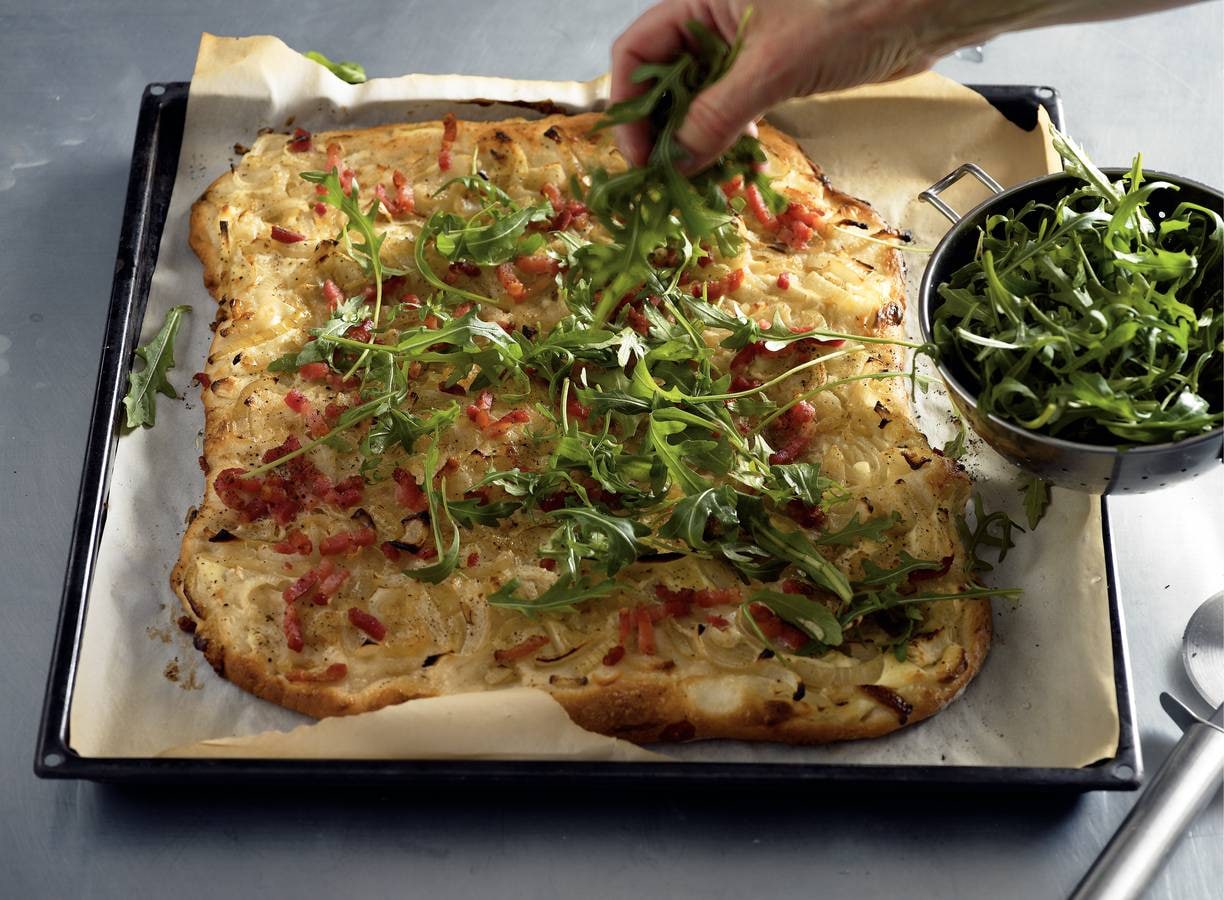 Flammküchen maken