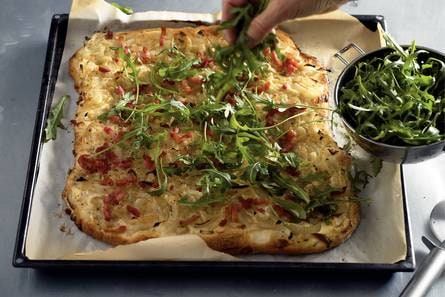 Elzasserpizza (Flammkuchen)