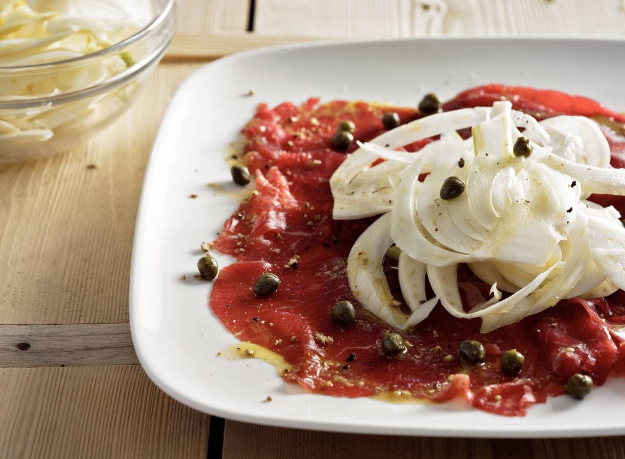 Carpaccio met venkel