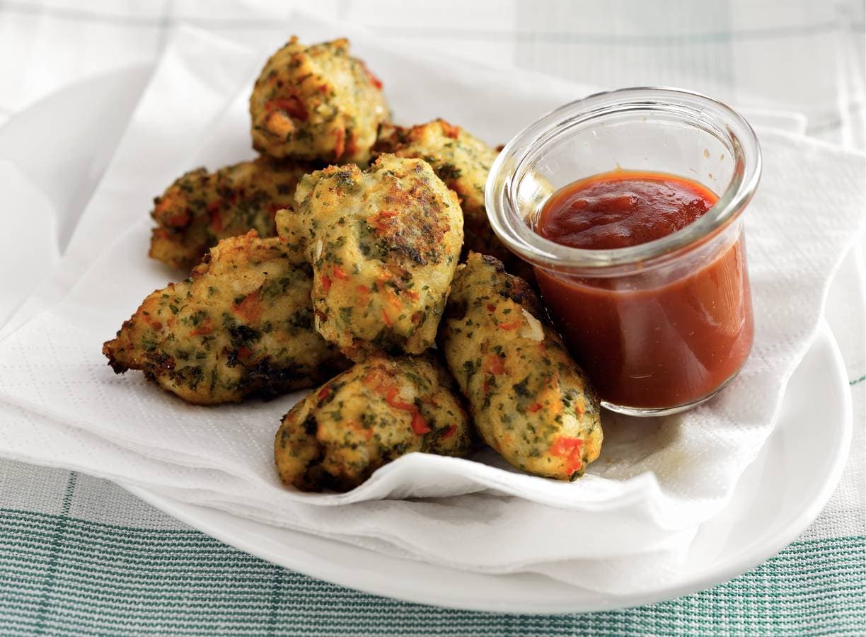 Visballetjes met paprika