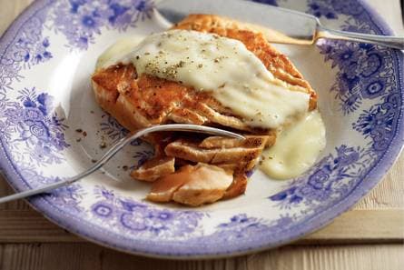 Zalmfilet met beurre blanc