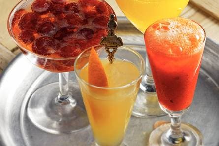 Sinaasappel-grapefruitcocktail