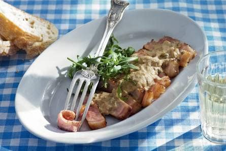 Vitello tonnato van gegrilde kalfsentrecote