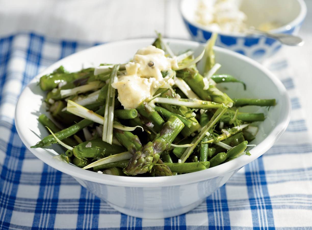 Groene groentesalade