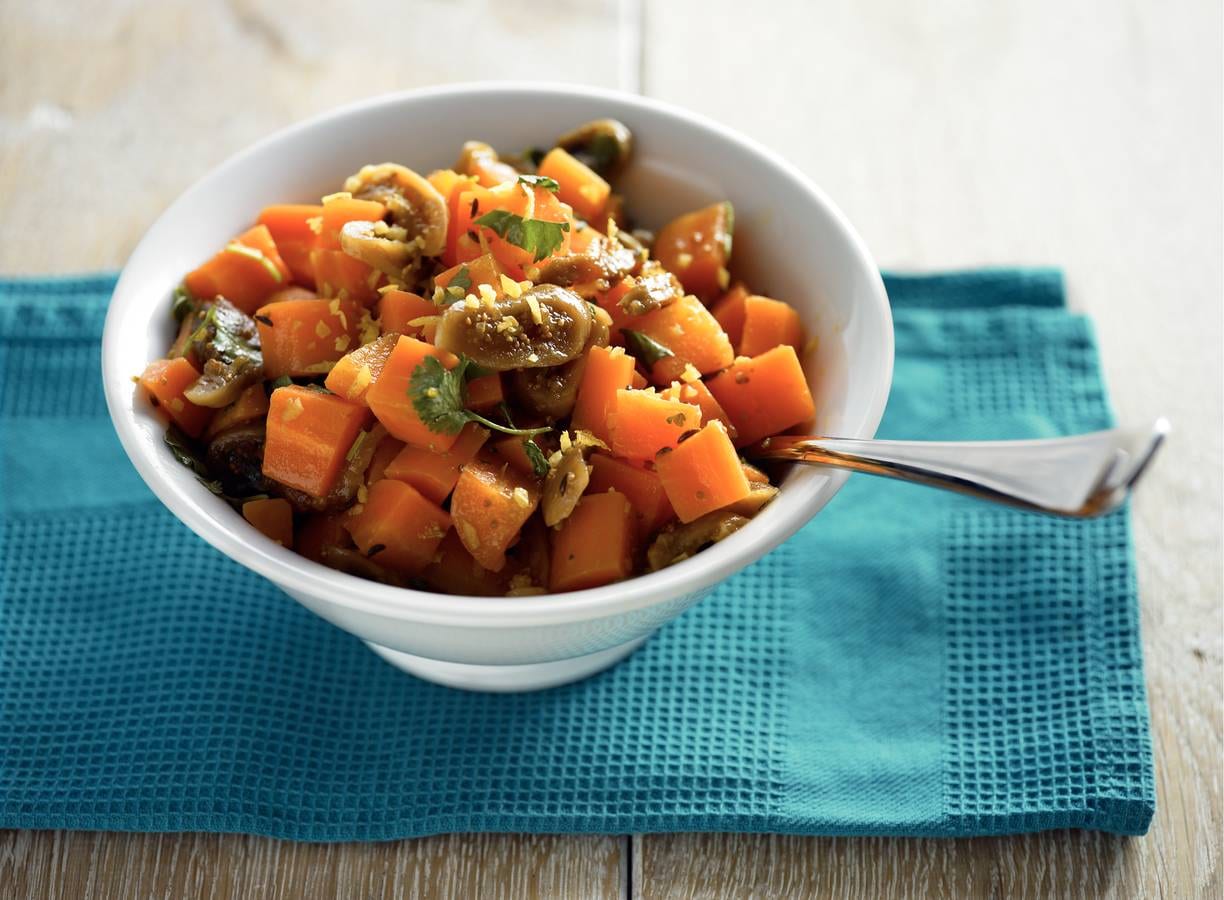Wortelsalade met vijgen