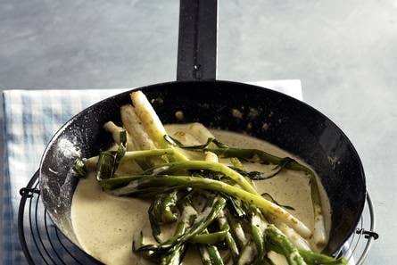 Stoneleeks met mosterd