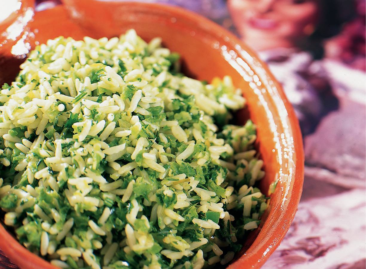 Groene rijst