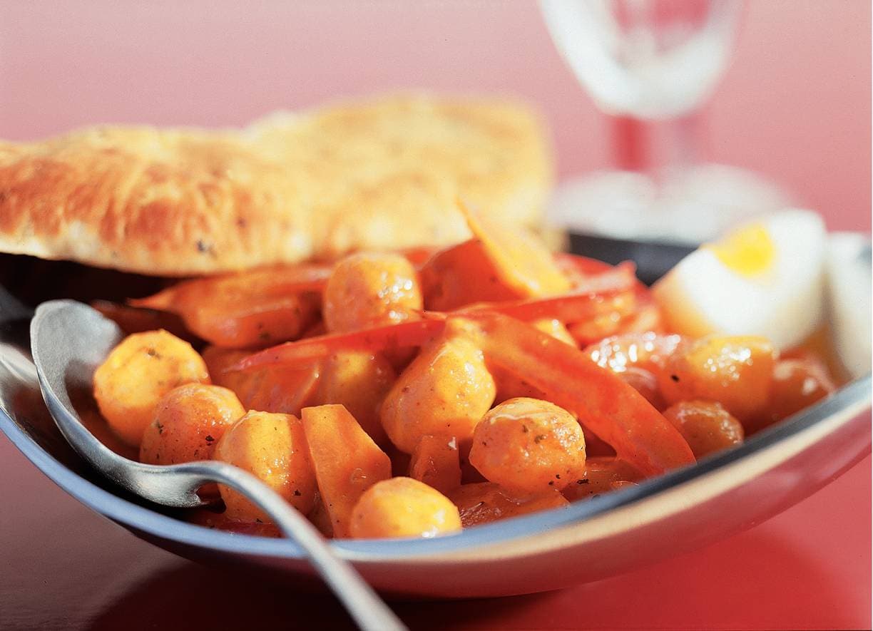 Aardappelcurry