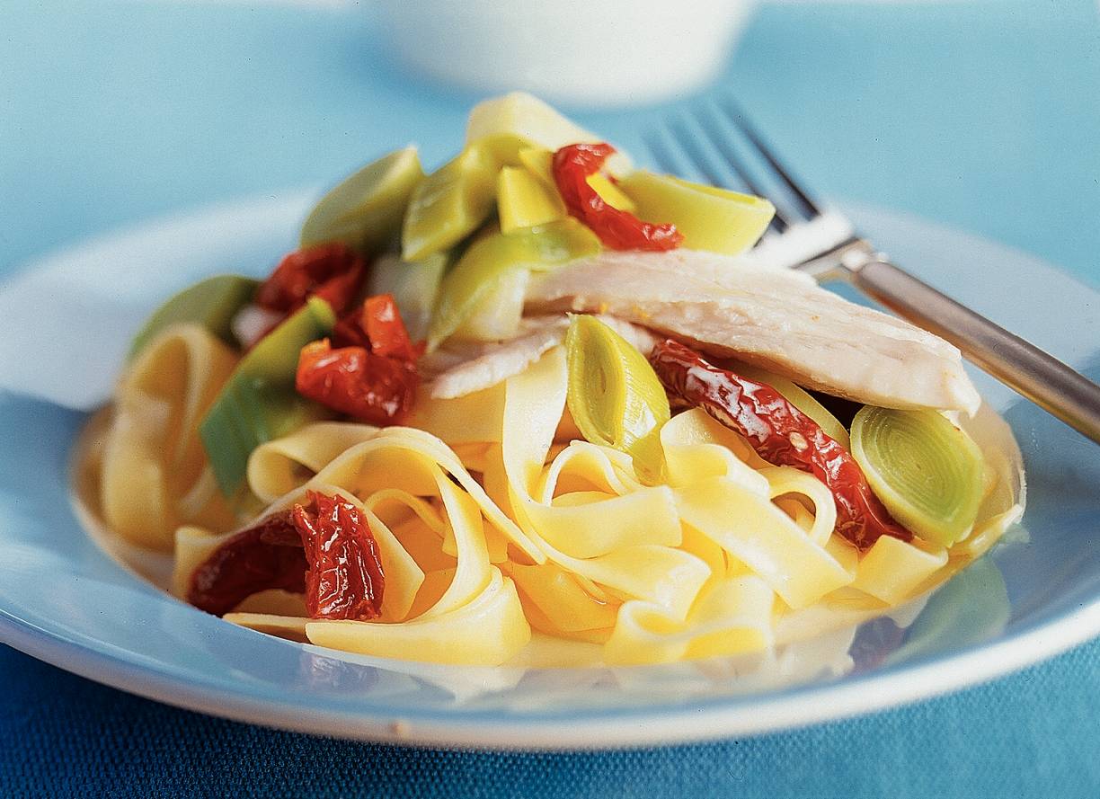 Tilapiafilet met gedroogde tomaat