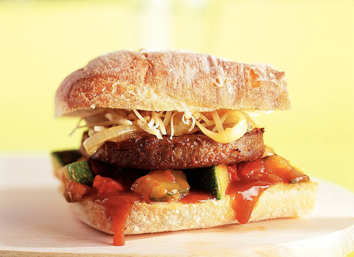 Mediterrane 'burgers'