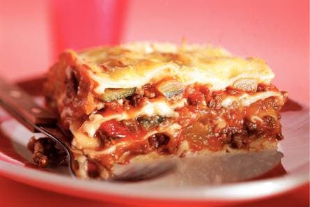 Lasagne met ratatouille