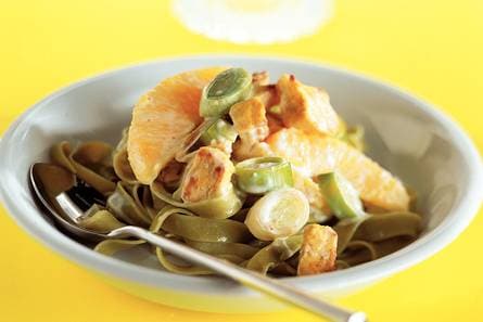 Pasta met Quorn stukjes
