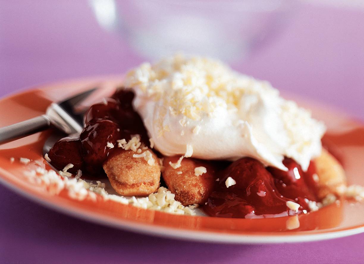 Fris laagjesdessert