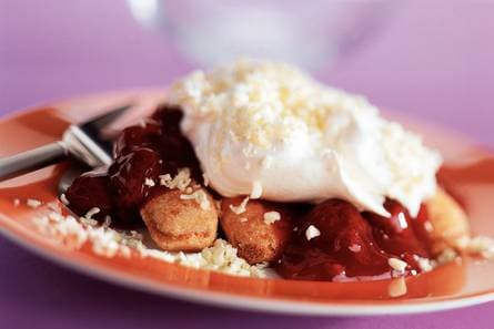 Fris laagjesdessert