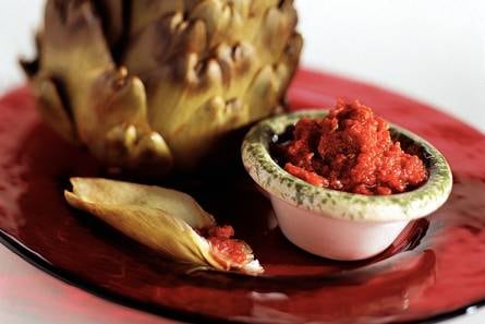 Artisjok met tapenade