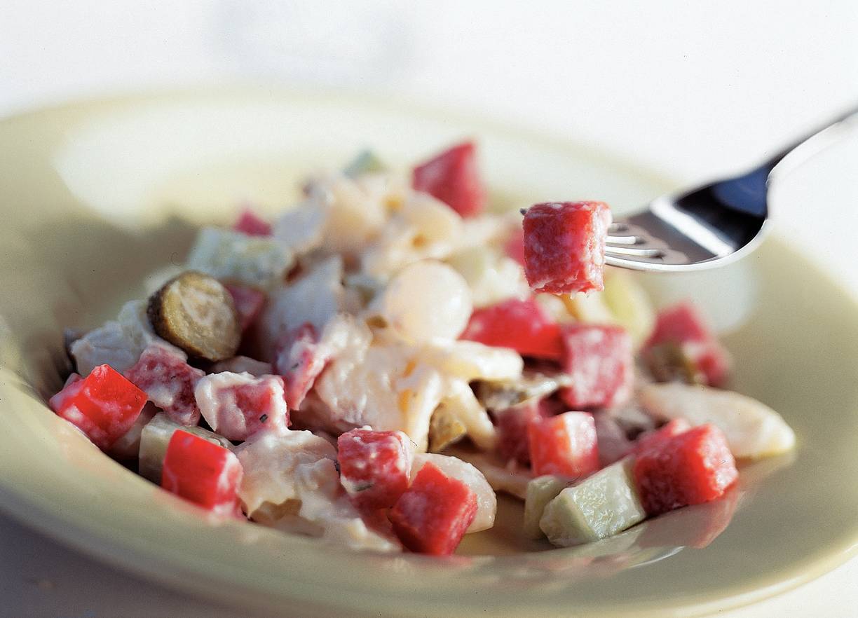 Stevige aardappelsalade