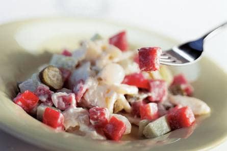 Stevige aardappelsalade